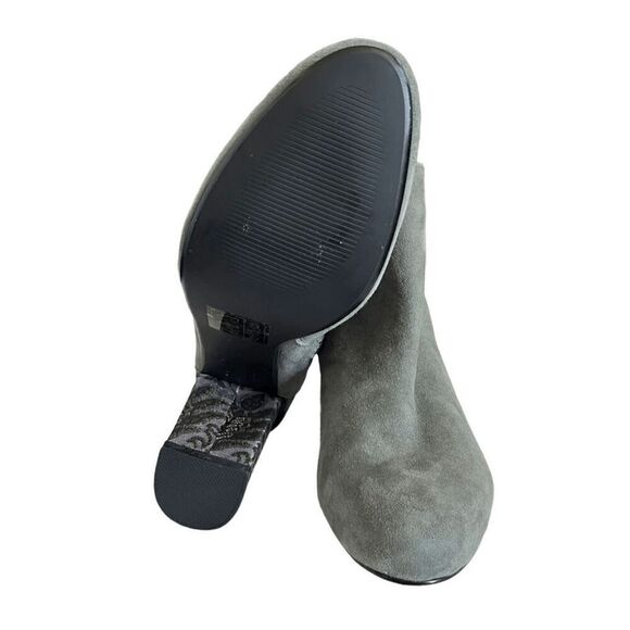 NEW Anthropologie Womens 9 Farylrobin Tiegan Suede Ankle Booties - Picture 14 of 16
